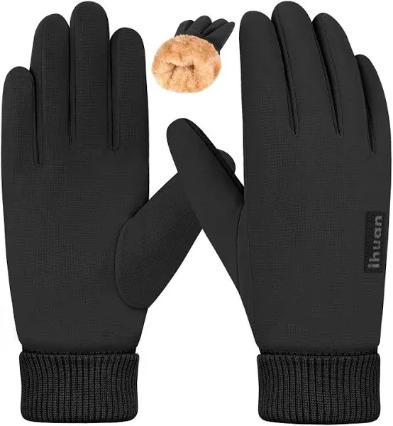 ihuan Winter Waterproof Snow Warm Thermal Gloves