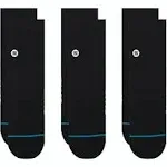 Stance Icon Quarter 3 Pack - Black - Socks