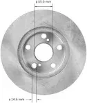 Bendix Disc Brake Rotor PRT5944