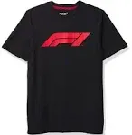 Formula 1 Tech Puma Essentials Motorsport Logo T-Shirt - Black