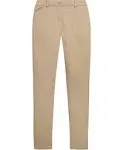 Nautica Big Girls Uniform Knit Jeggings - Khaki - Size 10