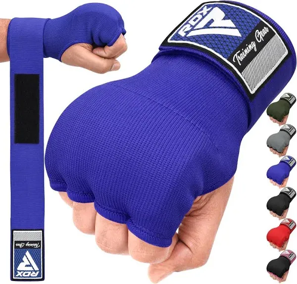 RDX IS Gel Padded Inner Gloves Hook & Loop Wrist Strap for Knuckle Protection