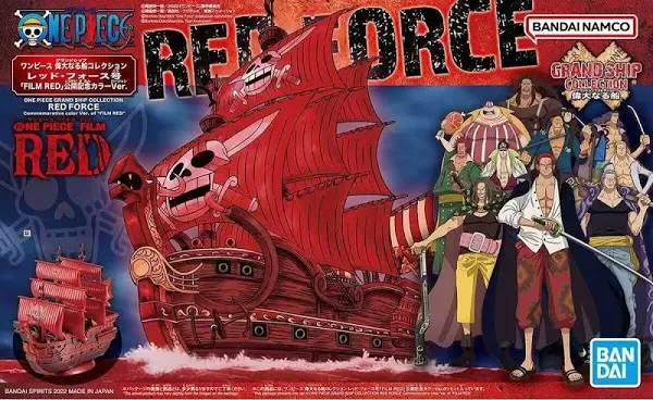 ONE PIECE Great Ship Collection Red Force &#039;FILM RED&#039; Public Commemorative Color