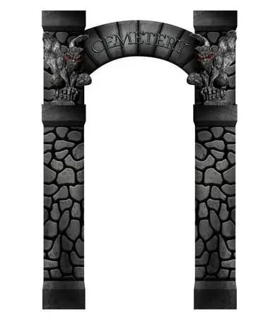 Advanced Graphics Cemetery Arch Entrance Wall Decal