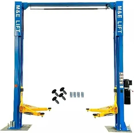 2 Post Car Lift 11000lbs ME-LM110S Heavy Duty Load Lifter Car Lifts for Home Garage Auto Lift