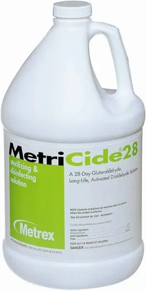 MetriCide 28 Glutaraldehyde High Level Disinfectant