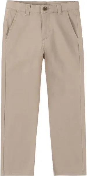 Boys Izod Flat Front Comfort Waistband Pants