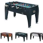 Kick Legend 55 inch Recreational Multi Person Foosball Table Game, Black