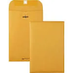 Quality Park 6 X 9 Clasp Envelopes, Clasp and Gummed Closures for Storing or Mai