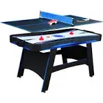 Hathaway Bandit 5' Air Hockey Table with Table Tennis Top