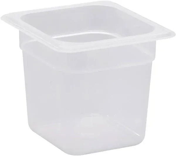 Cambro - 66PP190 - 1/6 Size 6 in Translucent Food Pan