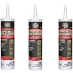 GE Supreme Silicone Kitchen & Bath Sealant - White - 10.1 oz