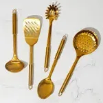 Gold / Brass Cooking Utensils for Modern Cooking and Serving, Kitchen Utensils