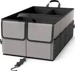 EPAuto 3-Compartment Cargo Trunk Storage Organizer