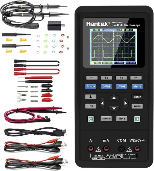 Hantek2d72 Precision 3in1 70mhz 2-channel Digital Oscilloscope Waveform Generator Multimeter To Easy To Use - Buy Handheld Digital Oscilloscope Hantek Hantek2d72
250msa Digital Oscilloscope Kit With Multimeter
2 Channels 70 Mhz In Stock 100% Original
minimalist Keyboard Design Simplifyoperation
easy To Use Product on Alibaba.com