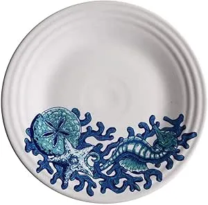 Fiesta Homer Laughlin Coastal Luncheon Plate