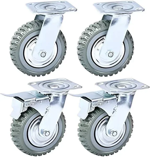 Nisorpa 8 Inch Caster Wheels