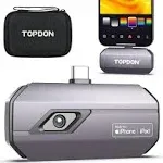 TOPDON TC002C Infrared Thermal Imaging Camera 256 x 192 IR for iPhone 15 Series