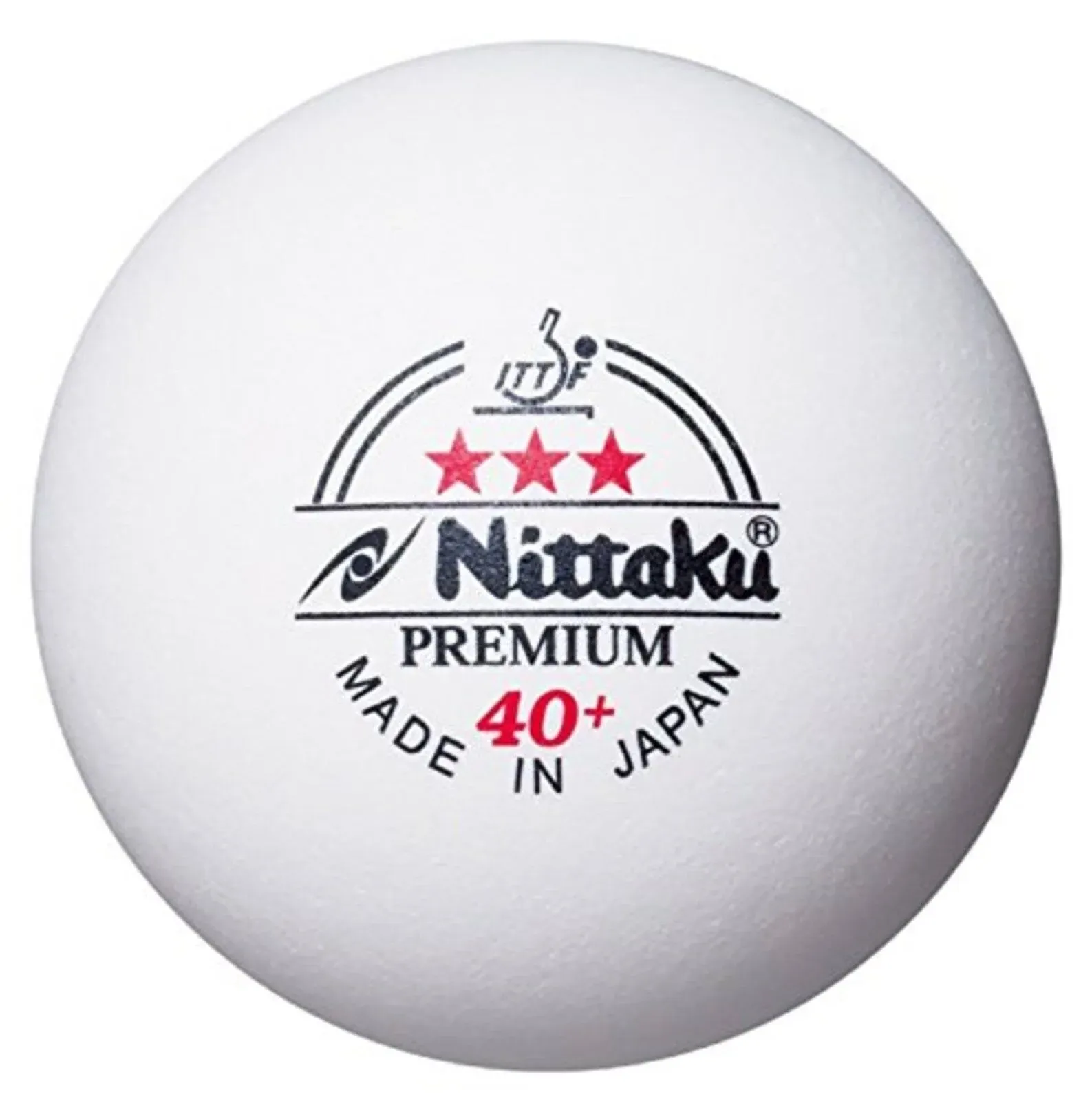 Nittaku 3-Star Premium Table Tennis Balls