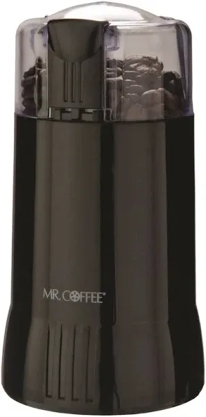 Mr. Coffee Electric Coffee Grinder|Coffee Bean Grinder| Spice Grinder, Black