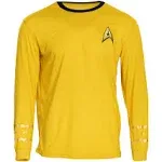 Star Trek Long Sleeve Halloween Costume T-shirt Spock Captain Kirk Engineering Cosplay