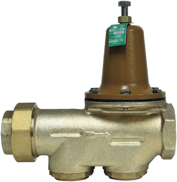 Watts LF25AUB-Z3 1-1/2" Lead Free Pressure Reducing Valve