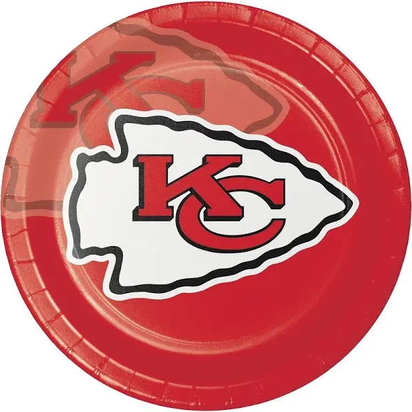 NFL Kansas City Chiefs Paper Plates - 24 Ct.