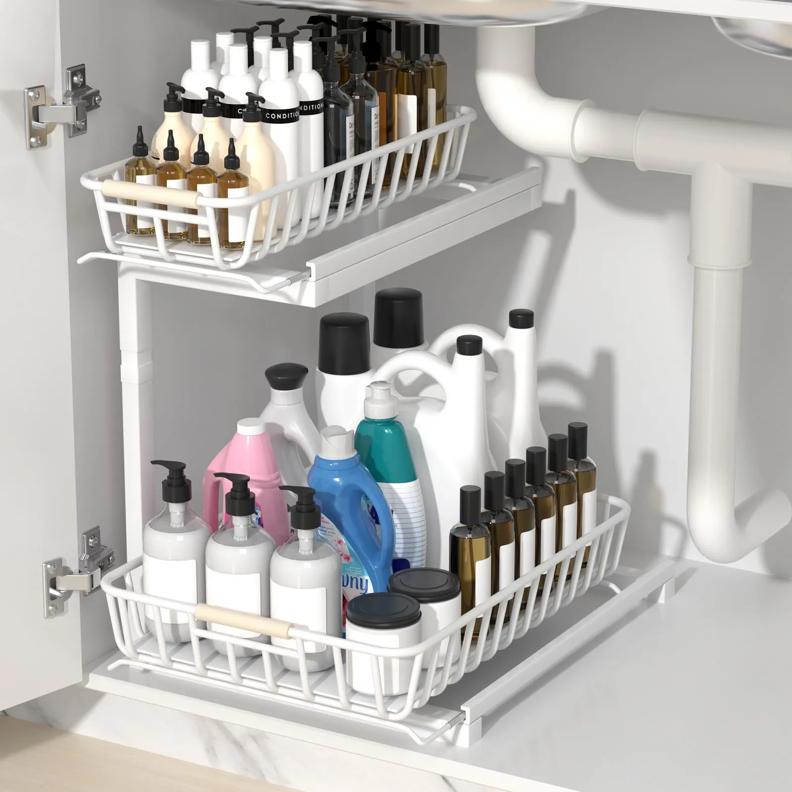 Clearance, Rack Tantouec Home Essentials, Kitchen Bathroom Storage Rack Black, Shelves, 1*Kitchen and Bathroom Storage Rack Rollback!