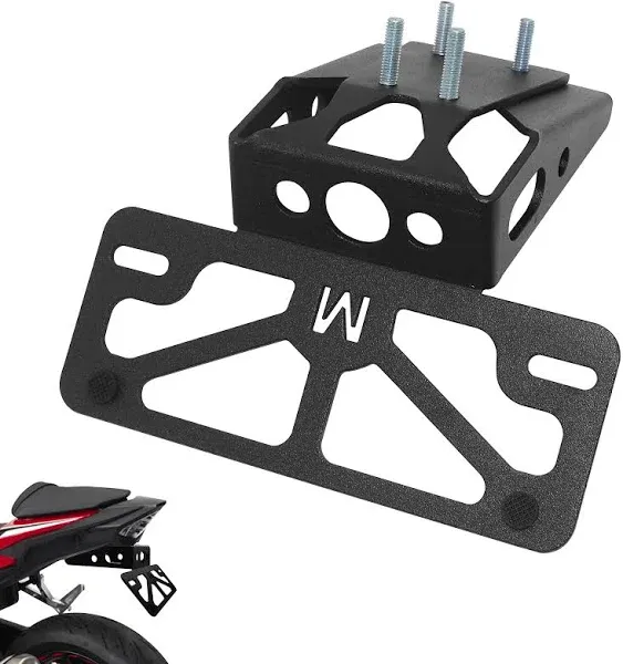 FLYINGAMZ Motorcycle License Plate Bracket Fender Eliminator Kit Vm-h510 Compatible with Honda CBR500R / CB500F