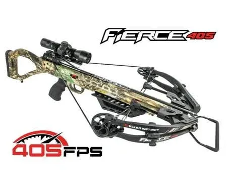 Killer Instinct FIERCE 405 Crossbow Package - Realtree EDGE Camo 