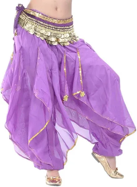 Bellylady Women's Belly Dance Harem Pants