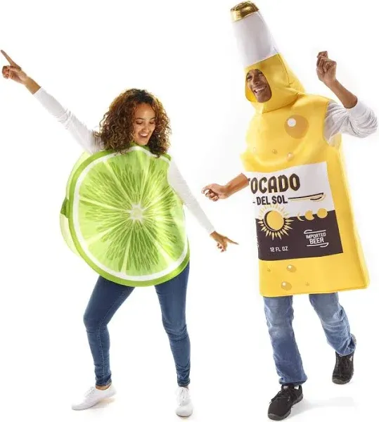 Hauntlook Beer & Lime Halloween Couples Costume