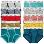 Carter's boys 10-Pack Cotton Brief, Yellow, 4-5T