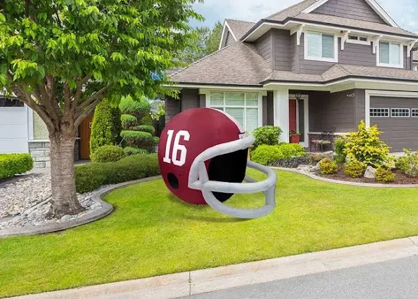 NCAA Inflatable Lawn Helmet, Alabama Crimson Tide