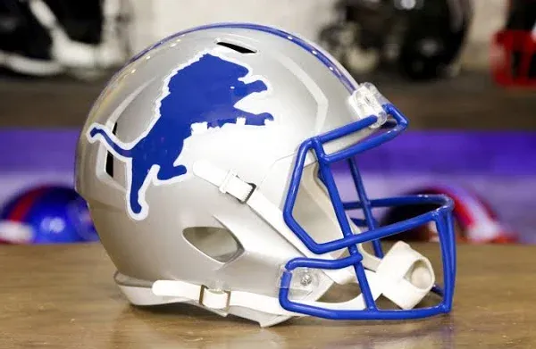 Detroit Lions Riddell Replica Full Size Speed Helmet