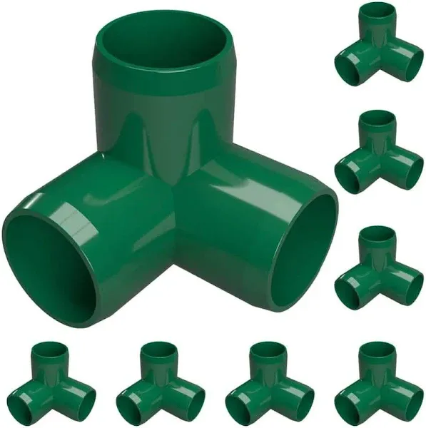 Formufit 3-Way Elbow Furniture Grade PVC Fitting