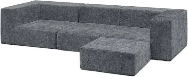 Delta Children Cozee 4-Piece Sectional Sofa Set