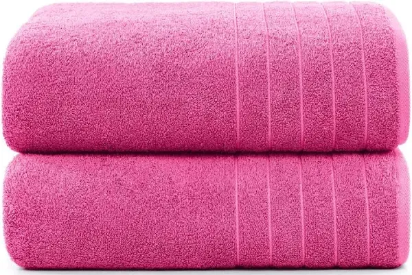 Casa Platino Towels 2 Pack Large Bath Towel Set