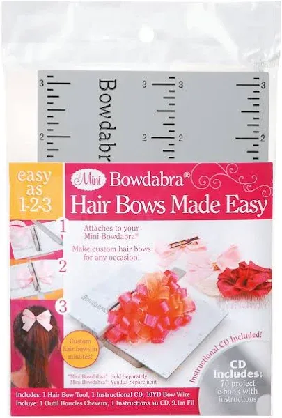 Hair Bow Tool for Mini Bowdabra