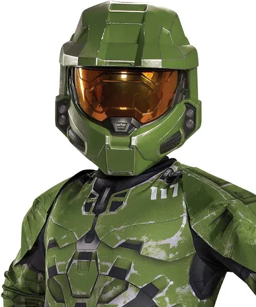 Halo Infinite Master Chief Half Mask