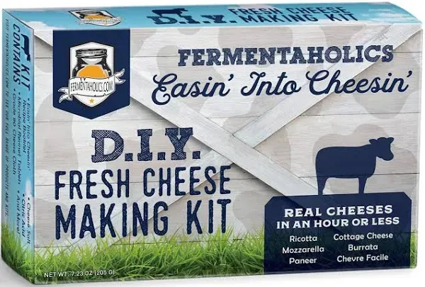 Fermentaholics DIY Fresh Cheese Making Kit