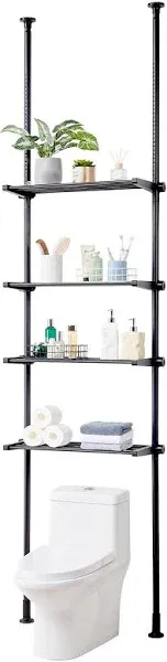 VEVOR 4-Tier Over the Toilet Storage