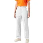 DICKIES, WOMENS 874, WHITE CANVAS WORK PANT, 6 REG, ORIGINAL FIT, NEW TAGS