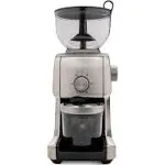 ChefWave Conical Burr Coffee Grinder - 16 Grind Settings Electric Coffee Bean Grinder - Die Cast Aluminum Housing - Scoop, Cleaning Brush - Coarse for French Press, Fine for Espresso - 2 to 10 Cups