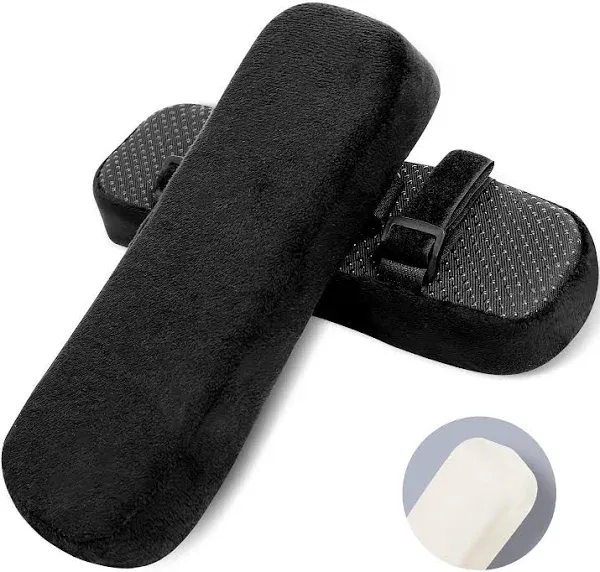 ZNCMRR 2 Pack Office Chair Armrest Pads Covers