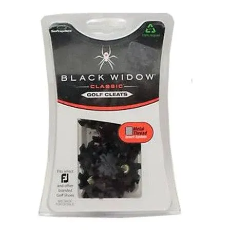 Black Widow Classic Cleat Small Metal Thread, 22 Count