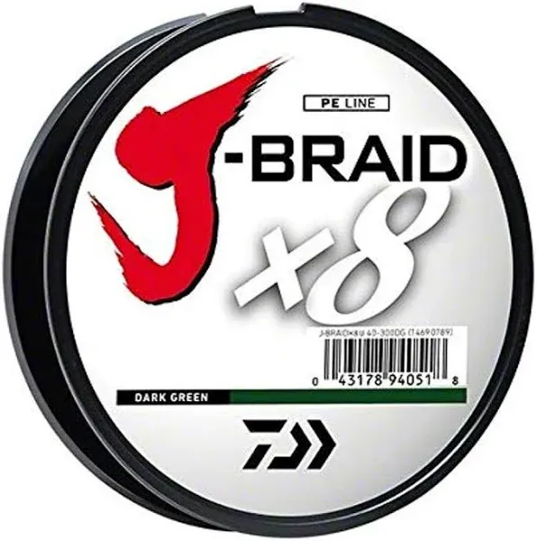 Daiwa J-Braid X8 Grand Braided Line