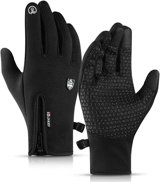 CURELIX Winter Gloves Men Women Touch Screen Warm Thermal Gloves, Cold Weather Gloves for Running Cycling Hiking Driving