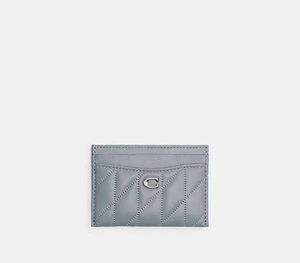 COACH Women's Essential Quilted Pillow Leather Card Case