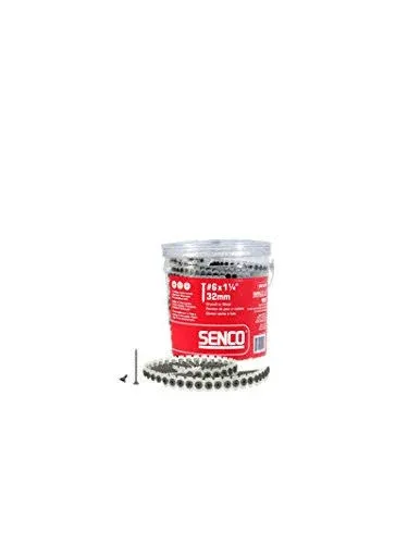 Senco 06A162P DuraSpin Number 6 by 1-5/8-Inch Drywall to Wood Collated Screw